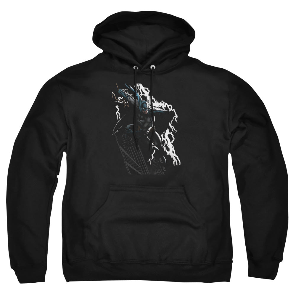 Justice League Of America Lighting Crashes Mens Hoodie Black