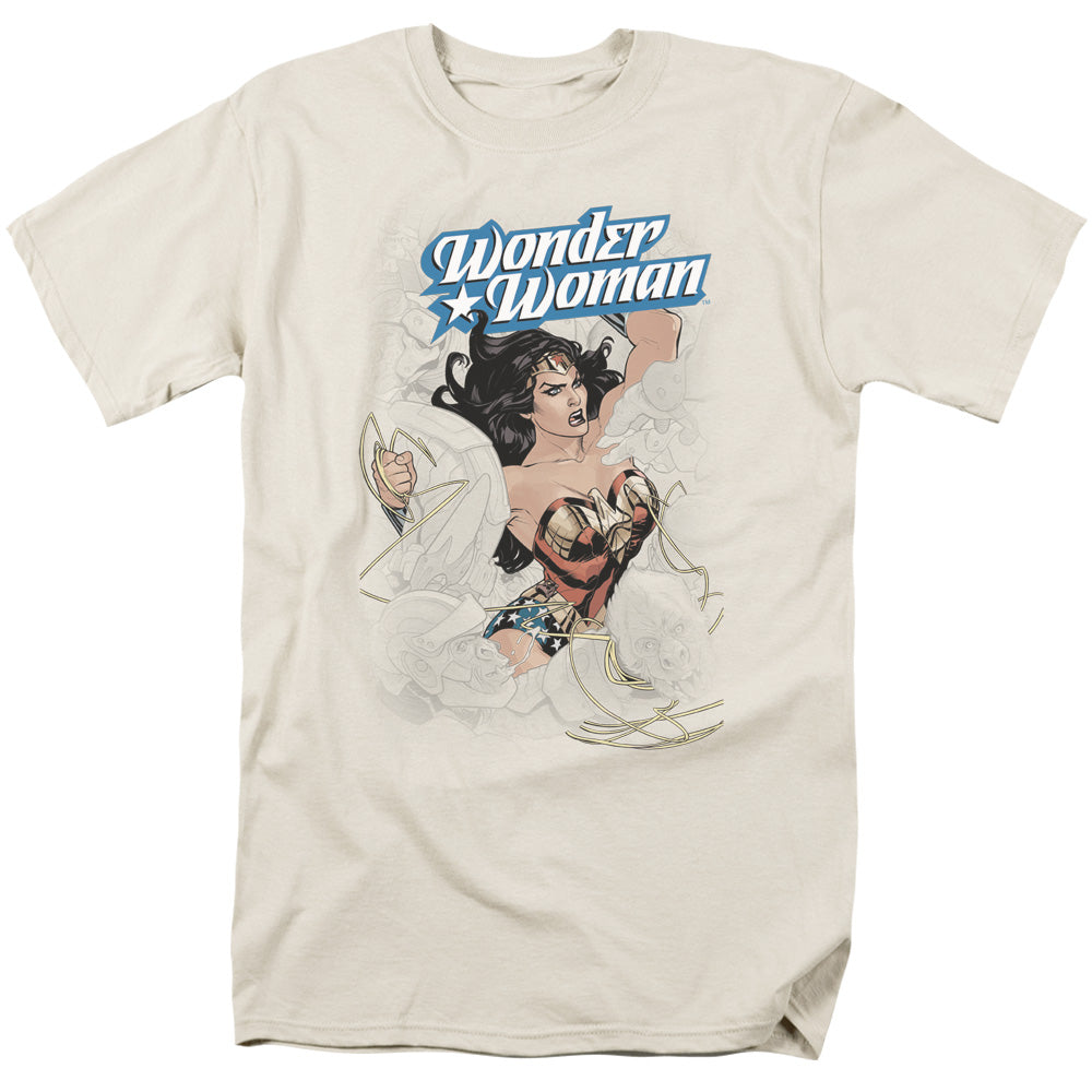Dco Jla Ww #14 Cover Mens T Shirt Cream
