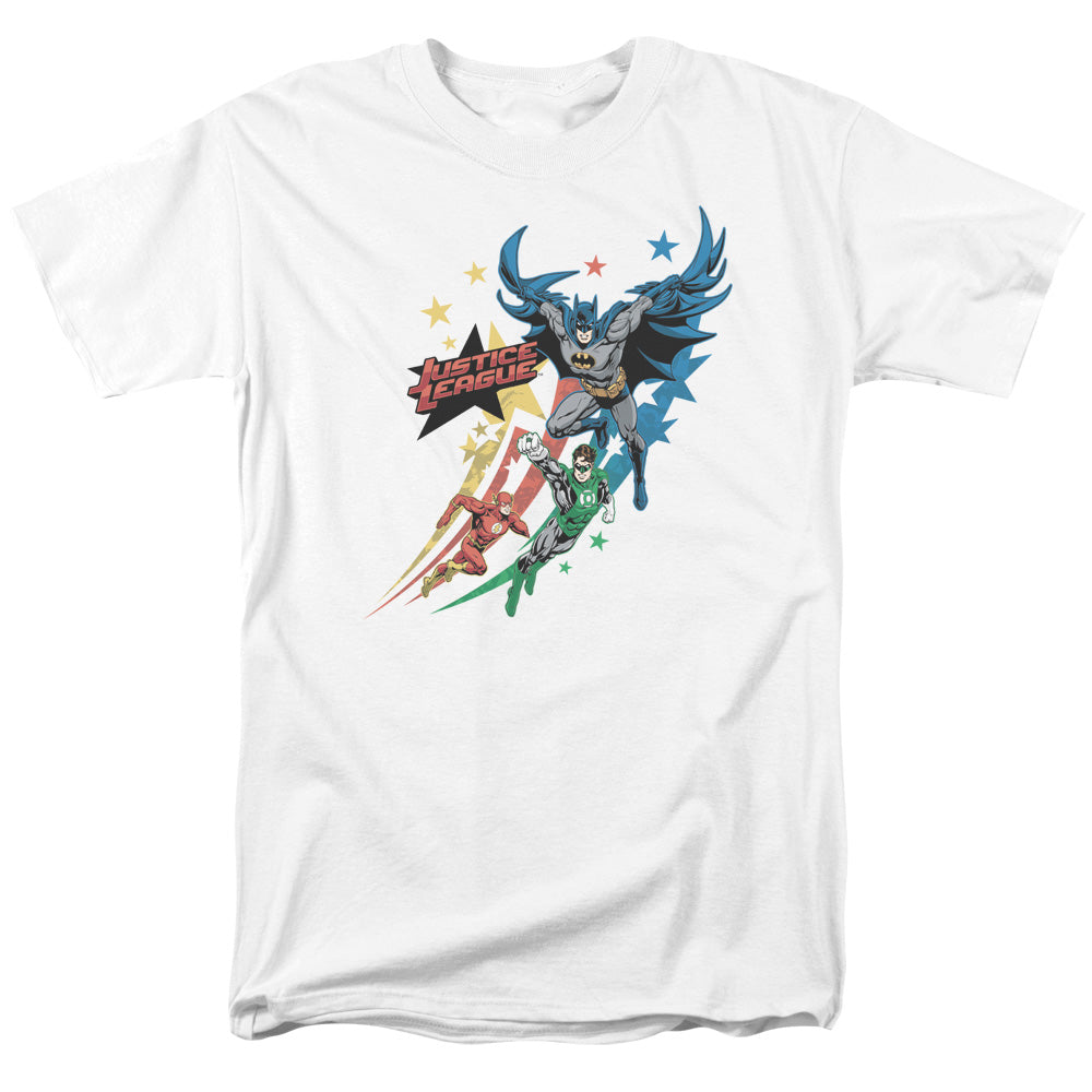 Justice League Of America Allegiance Mens T Shirt White