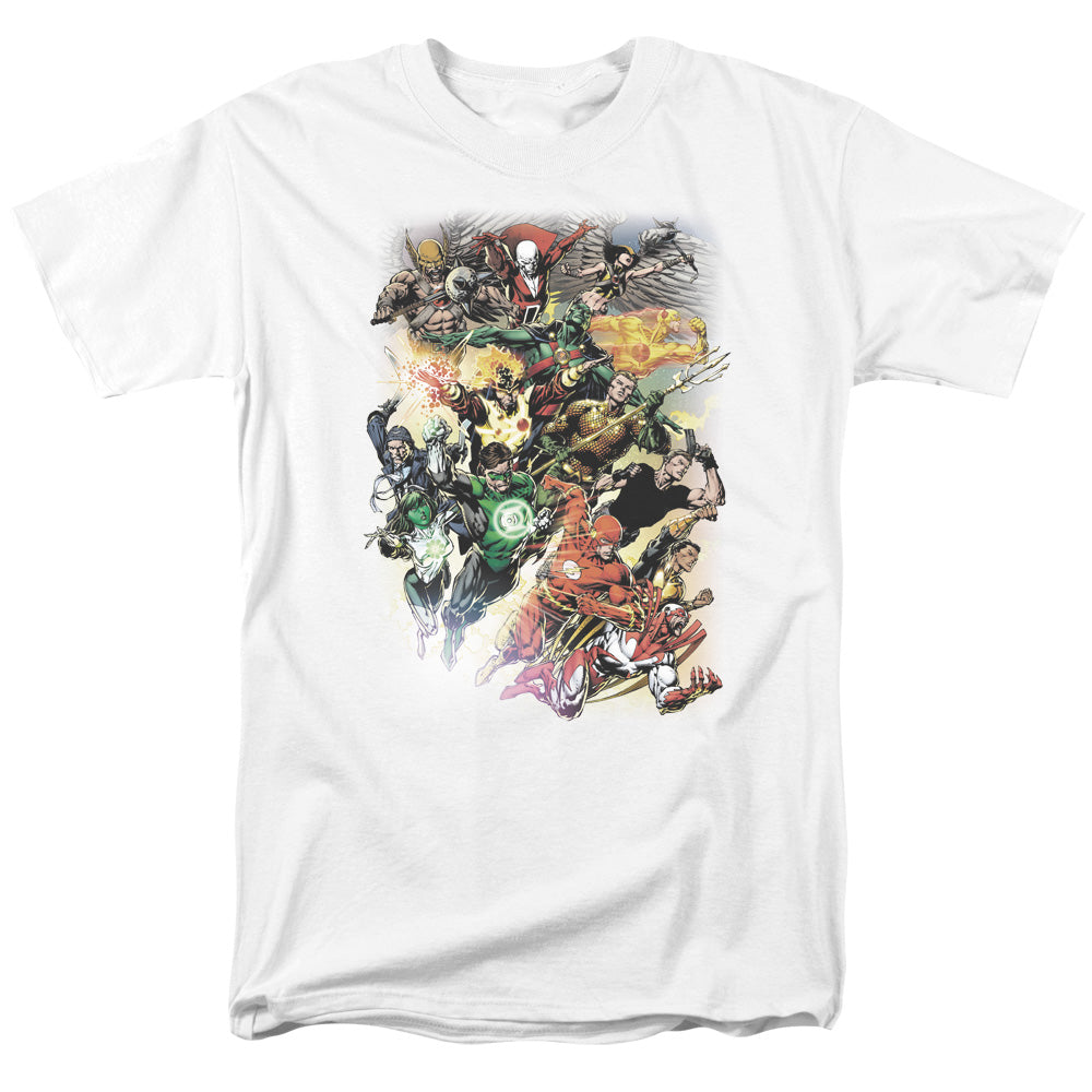 Justice League Of America Brightest Day #0 Mens T Shirt White
