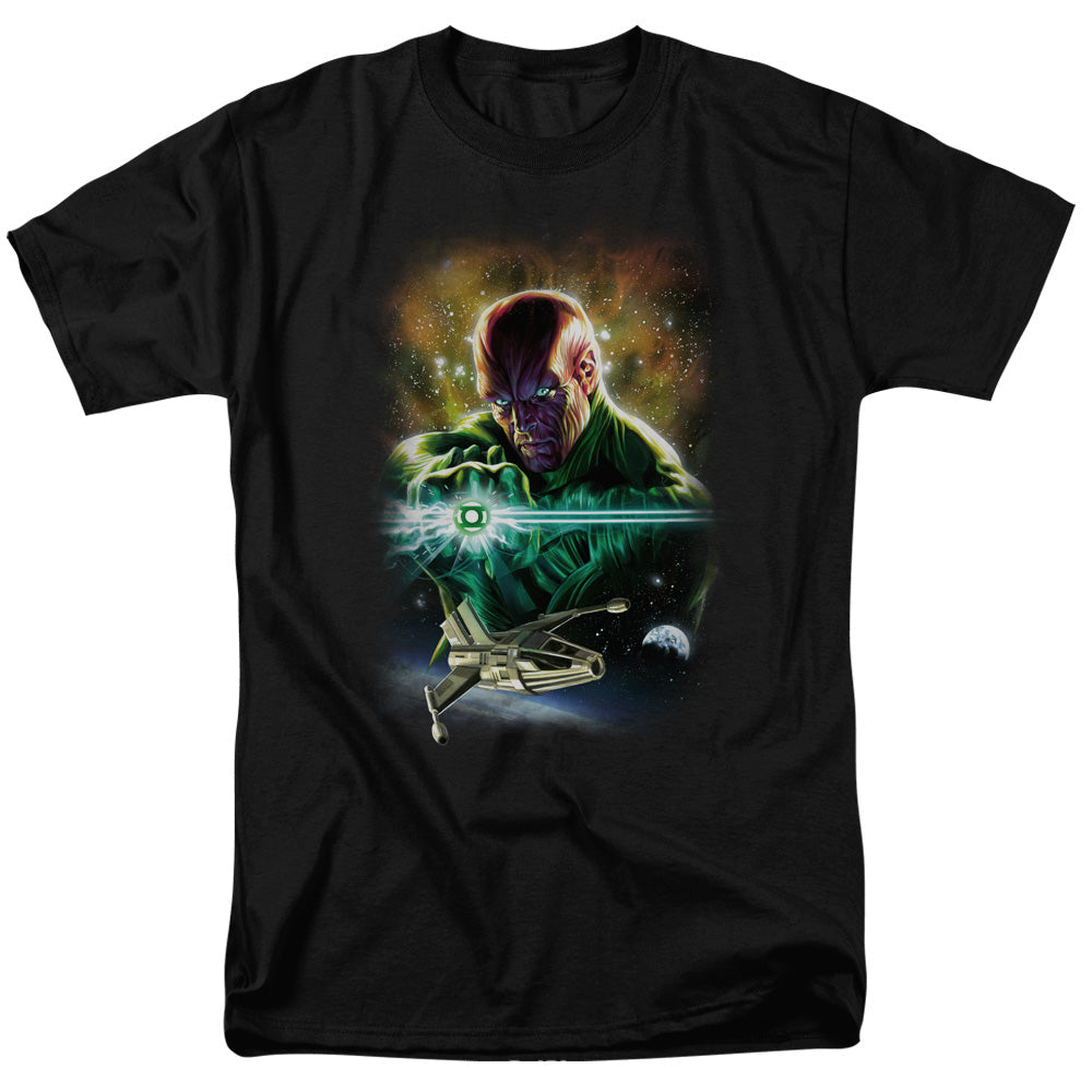 Justice League Of America Abin Sur Mens T Shirt Black