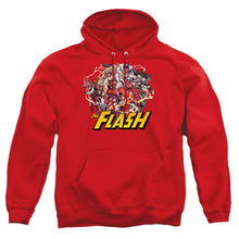 Load image into Gallery viewer, Justice League Of America Flash Family Mens Hoodie Red
