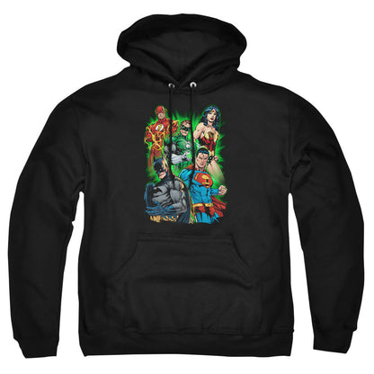 Justice League Of America Will Power Mens Hoodie Black