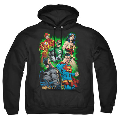 Justice League Of America Will Power Mens Hoodie Black