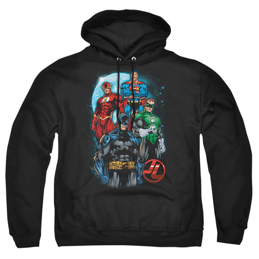 Justice League Of America The Four Mens Hoodie Black
