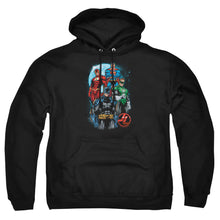 Load image into Gallery viewer, Justice League Of America The Four Mens Hoodie Black
