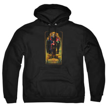 Load image into Gallery viewer, Justice League Of America Deco Mens Hoodie Black
