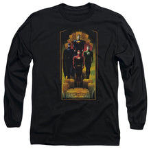 Load image into Gallery viewer, Jla Deco Mens Long Sleeve Shirt Black Officially Licensed
