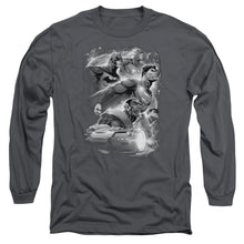 Load image into Gallery viewer, Jla Atmospheric Mens Long Sleeve Shirt Charcoal Officially Licensed
