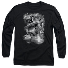 Load image into Gallery viewer, Jla Atmospheric Mens Long Sleeve Shirt Black Officially Licensed
