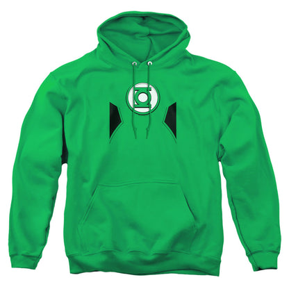 Justice League Of America New Gl Uniform Mens Hoodie Kelly Green