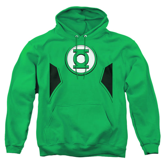 Justice League Of America New Gl Uniform Mens Hoodie Kelly Green