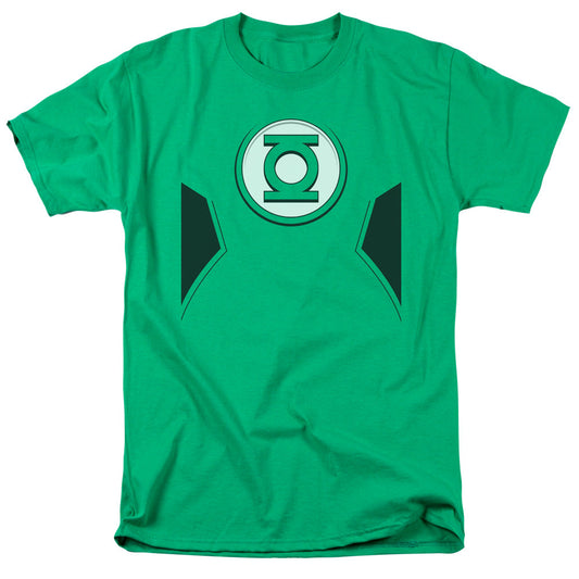 Justice League Of America New Gl Uniform Mens T Shirt Kelly Green