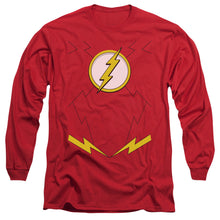 Load image into Gallery viewer, Justice League Of America New Flash Costume Mens Long Sleeve Shirt Red
