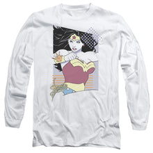 Load image into Gallery viewer, Jla Ww 80S Minimal Mens Long Sleeve Shirt White Officially Licensed
