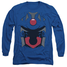 Load image into Gallery viewer, Justice League Of America Darkseid Costume Mens Long Sleeve Shirt Royal Blue
