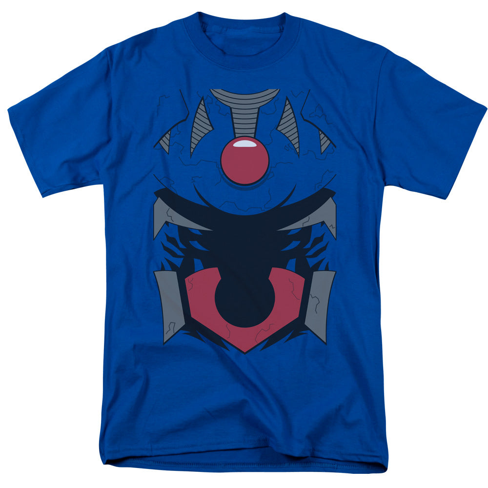 Justice League Of America Darkseid Uniform Mens T Shirt Royal Blue