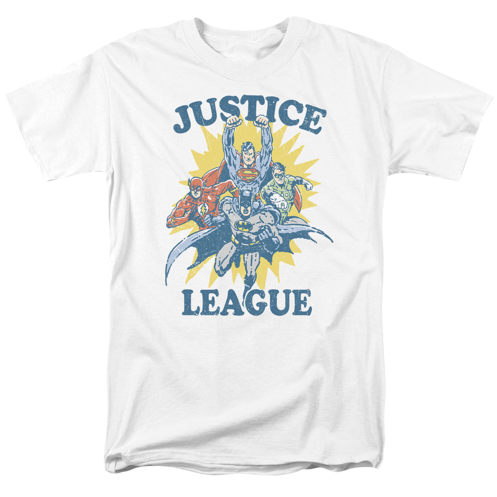 Justice League Of America Lets Do This Mens T Shirt White