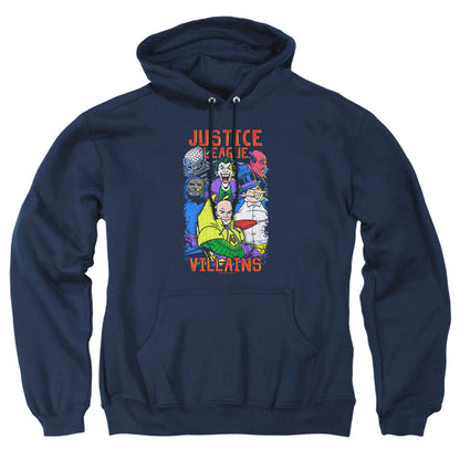 Justice League Of America Villains Mens Hoodie Navy