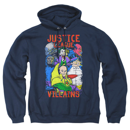 Justice League Of America Villains Mens Hoodie Navy