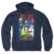 Load image into Gallery viewer, Justice League Of America Villains Mens Hoodie Navy
