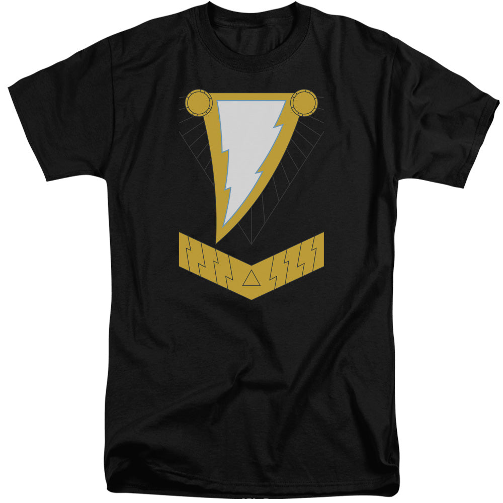 Justice League Black Adam Mens Tall T Shirt Black
