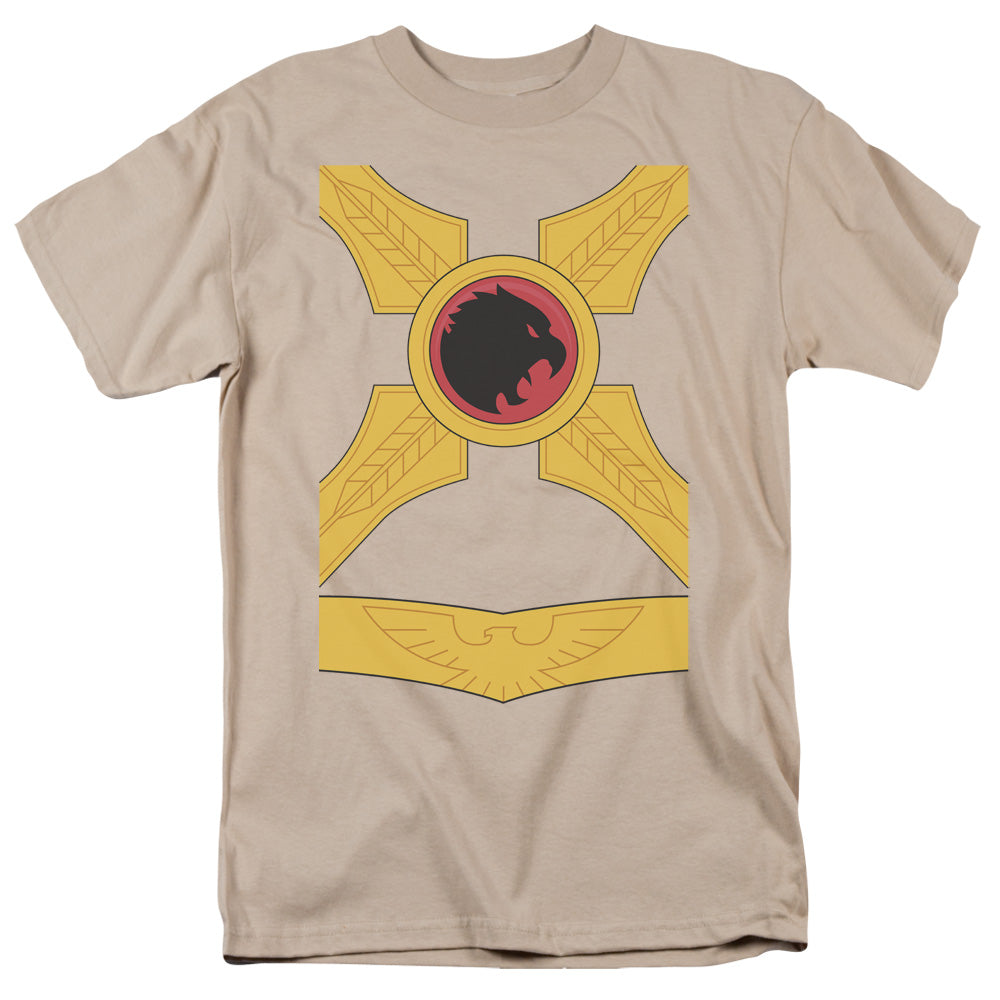 Justice League Of America Hawkman Mens T Shirt Sand