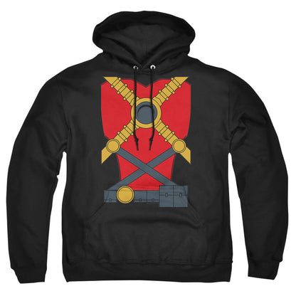 Justice League Of America Red Robin Mens Hoodie Black