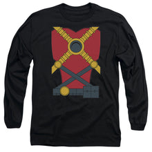 Load image into Gallery viewer, Jla Red Robin Mens Long Sleeve Shirt Black Officially Licensed

