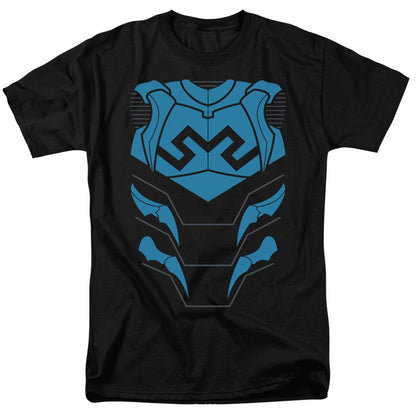 Justice League Of America Blue Beetle Mens T Shirt Black