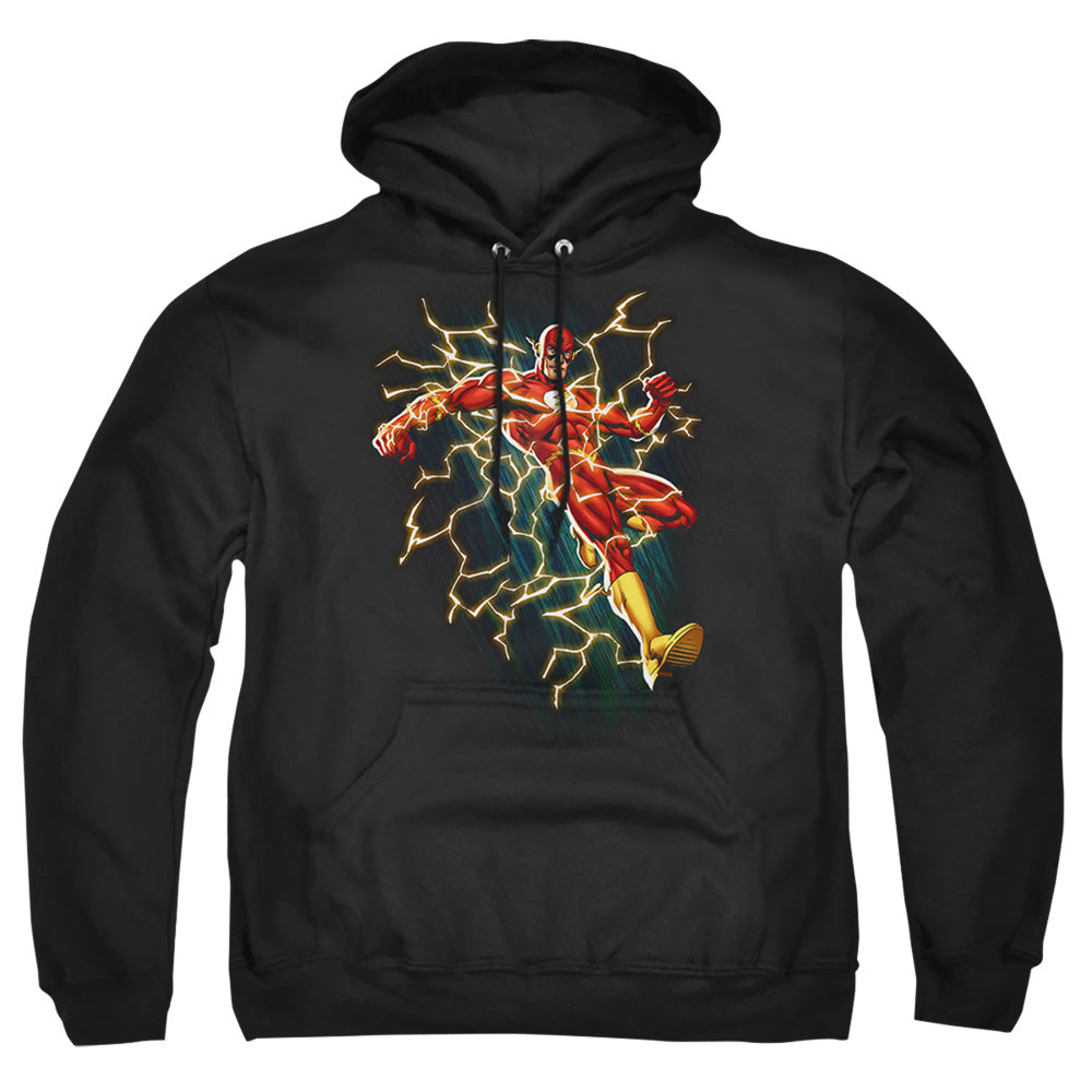 Justice League Of America Electric Death Mens Hoodie Black