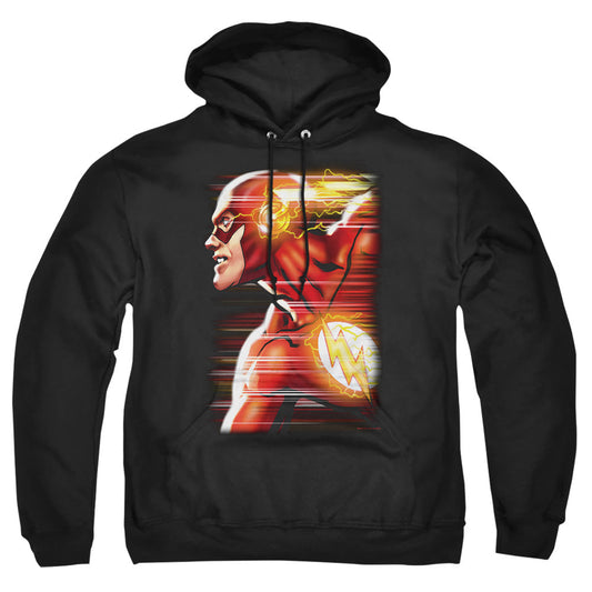 Justice League Of America Speed Head Mens Hoodie Black