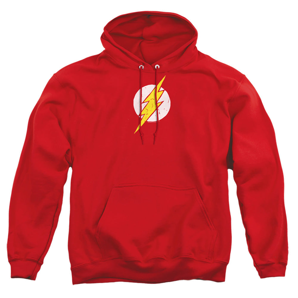 Justice League Of America Rough Flash Mens Hoodie Red