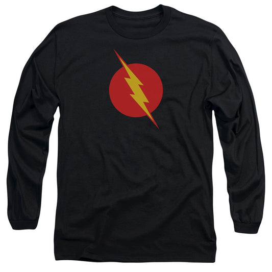 Jla Reverse Flash Mens Long Sleeve Shirt Black Officially Licensed