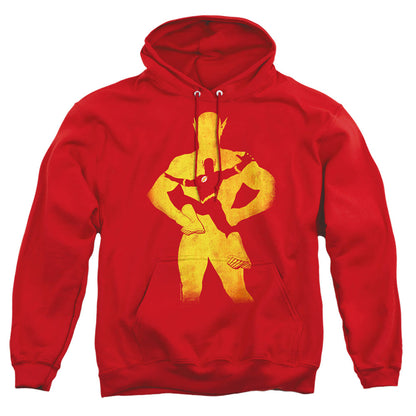Justice League Of America Flash Knockout Mens Hoodie Red