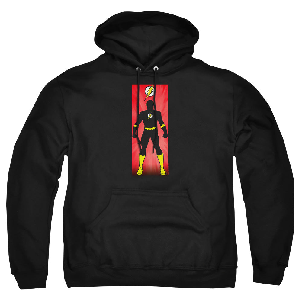 Justice League Of America Flash Block Mens Hoodie Black