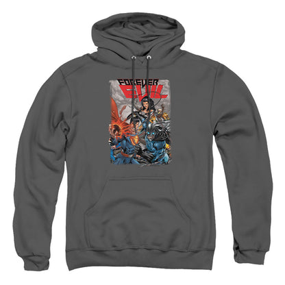 Justice League Of America Crime Syndicate Mens Hoodie Charcoal