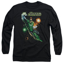 Load image into Gallery viewer, Jla Galactic Guardian Mens Long Sleeve Shirt Black Officially Licensed
