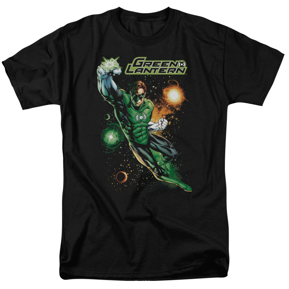 Justice League Of America Galactic Guardian Mens T Shirt Black