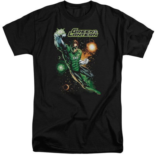 Justice League Galactic Guardian Mens Tall T Shirt Black