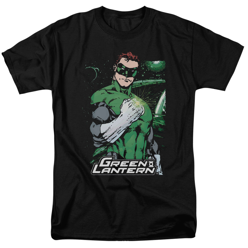 Justice League Of America Fist Flare Mens T Shirt Black