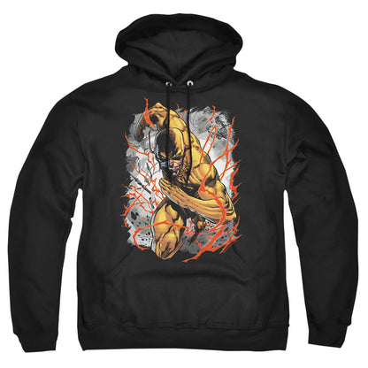 Justice League Of America Reversed Mens Hoodie Black
