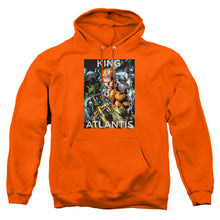 Load image into Gallery viewer, Justice League Of America King Of Atlantis Mens Hoodie Orange
