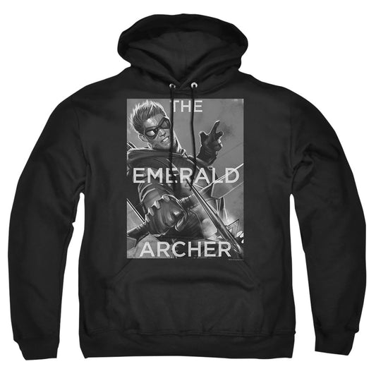 Justice League Of America Trigger Mens Hoodie Black