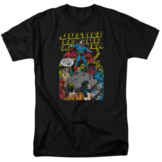 Justice League Of America Ultimate Scarifice Mens T Shirt Black