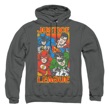 Load image into Gallery viewer, Justice League Of America Hero Mashup Mens Hoodie Charcoal
