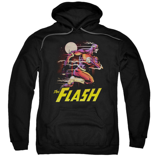 Justice League City Run Mens Hoodie Black