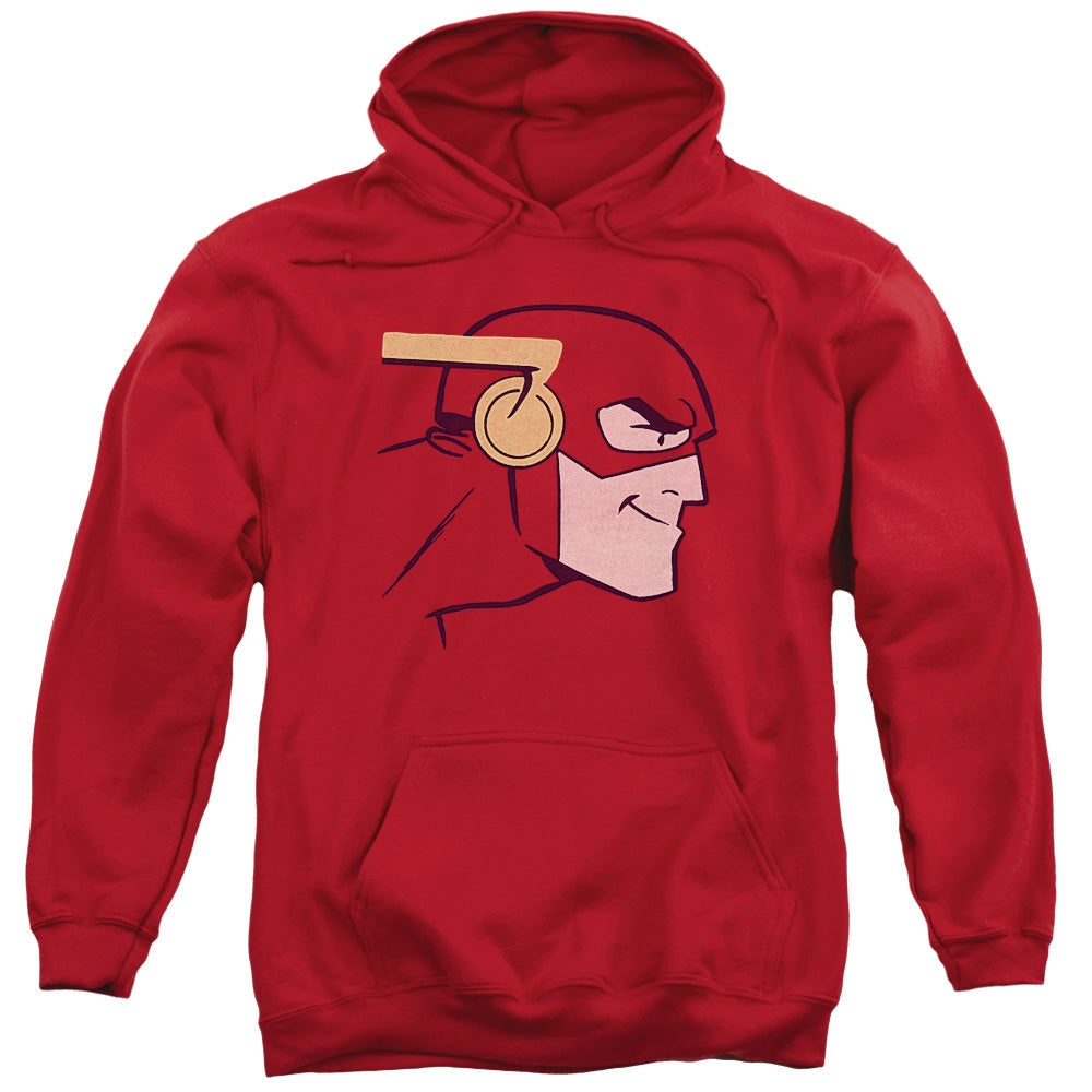 Justice League Cooke Head Mens Hoodie Red