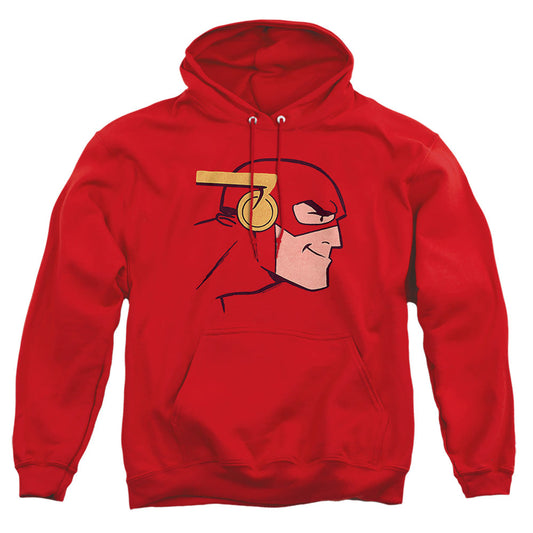 Justice League Of America Cooke Head Mens Hoodie Red