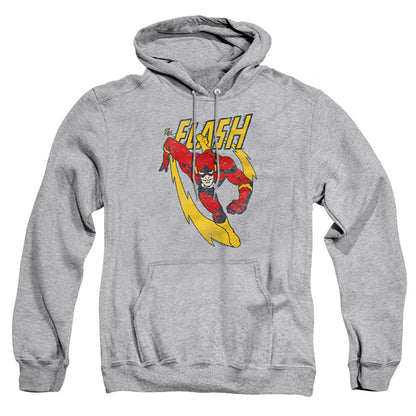 Justice League Of America Lightning Trail Mens Hoodie Athletic Heather